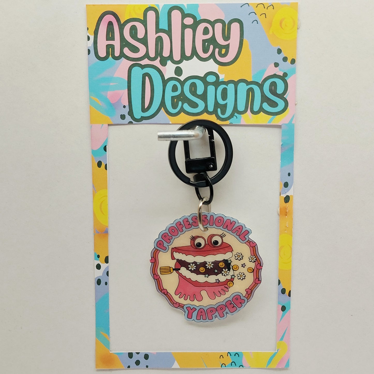 Professional Yapper Keyring/Bag Tag