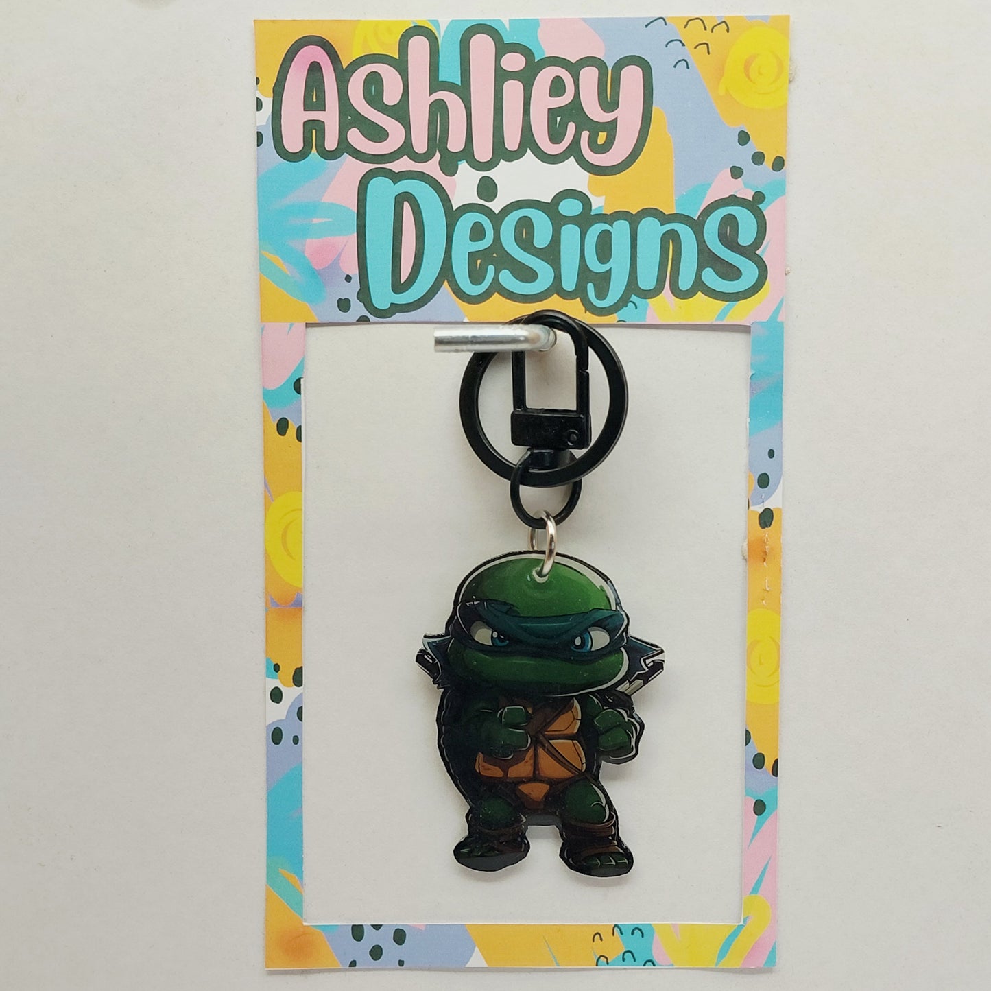 Teenage Mutant Ninja Turtle Keyring/Bag Tag
