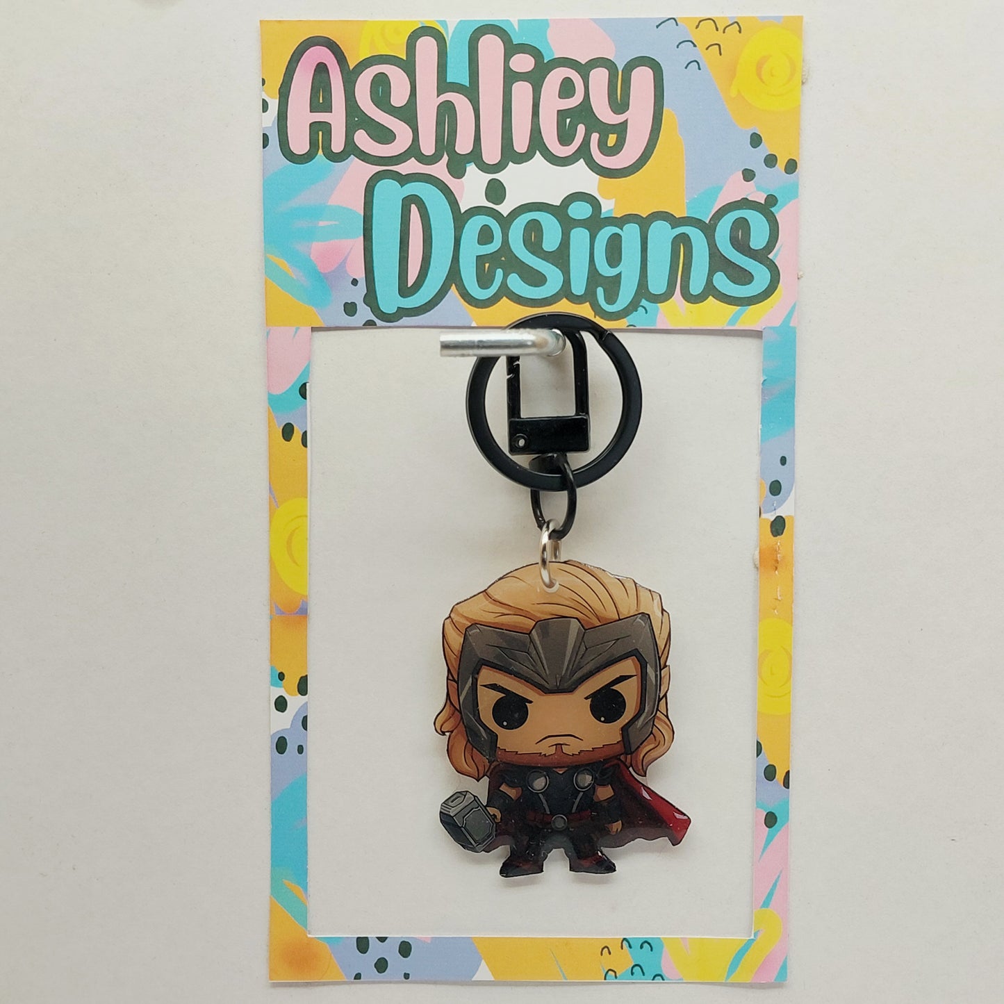 Super Hero/Villain Keyring/Bag Tag