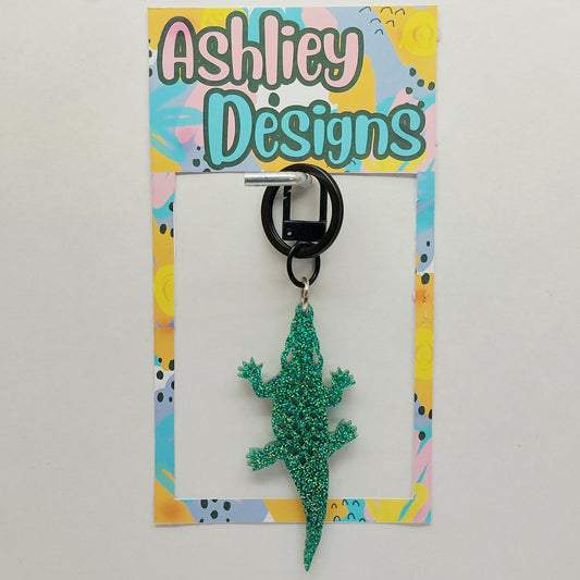 Crocodile Keyring/Bag Tag
