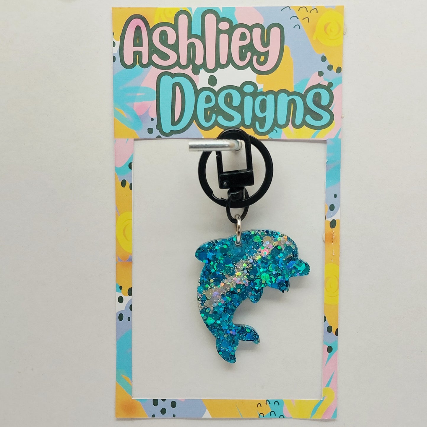 Dolphin Keyring/Bag Tag
