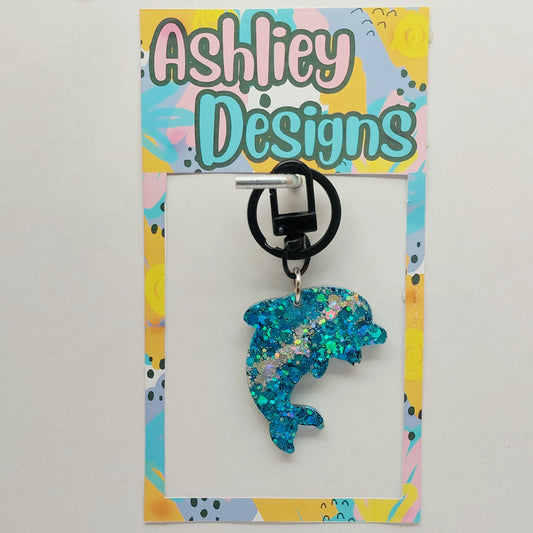 Dolphin Keyring/Bag Tag