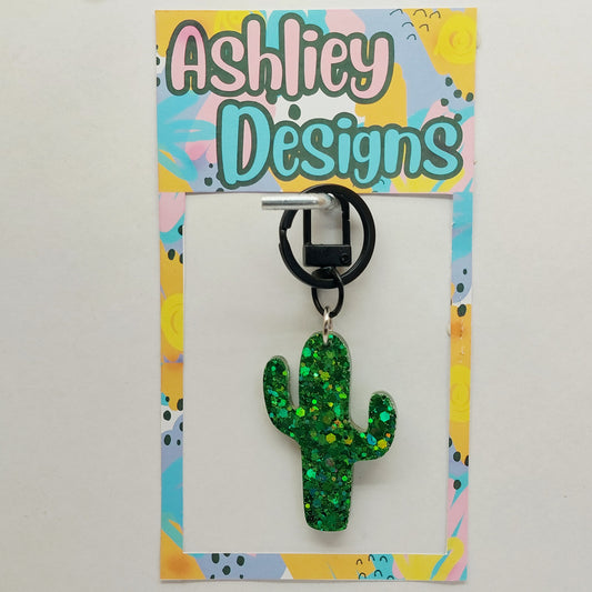 Cactus Keyring/Bag Tag