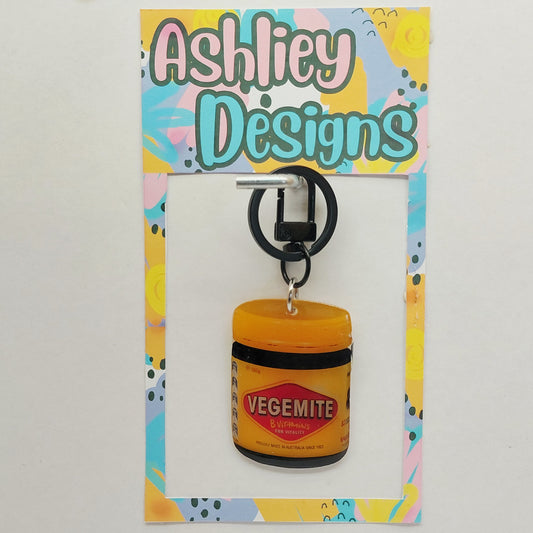 Vegemite Keyring/Bag Tag
