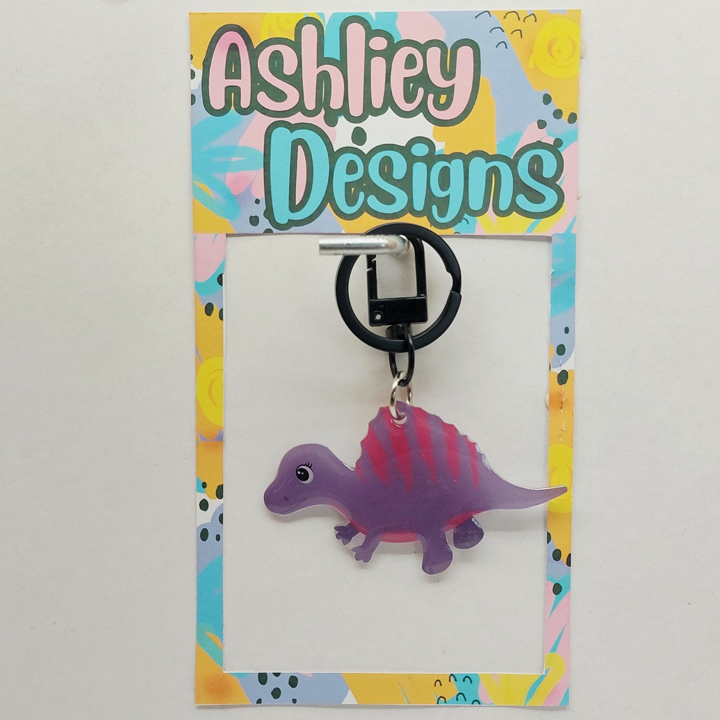 Dinosaur Keyring/Bag Tag