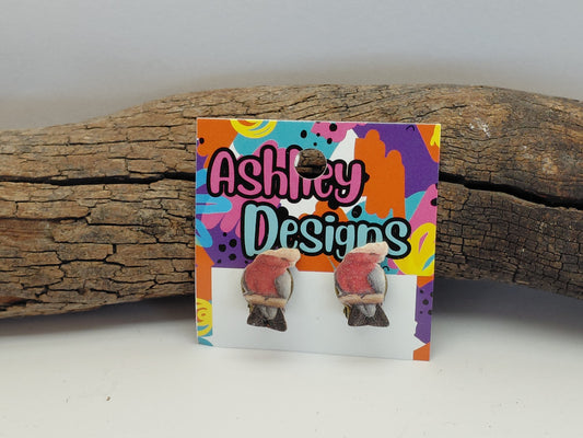Galah Clip-on Earrings