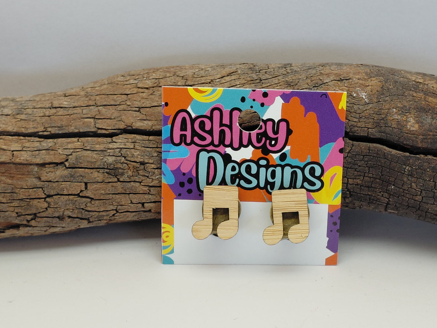 Music Note Clip-on Earrings
