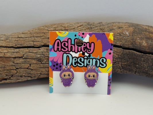 Labubu Clip-on Earrings