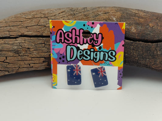 Australian Flag Studs