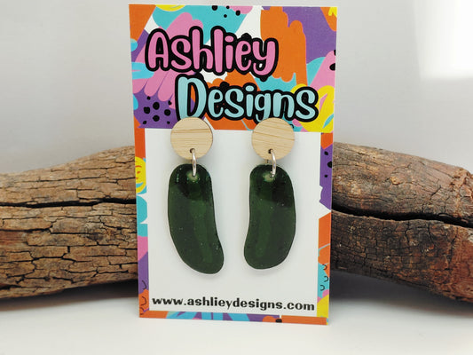 Pickle Dangle Earrings