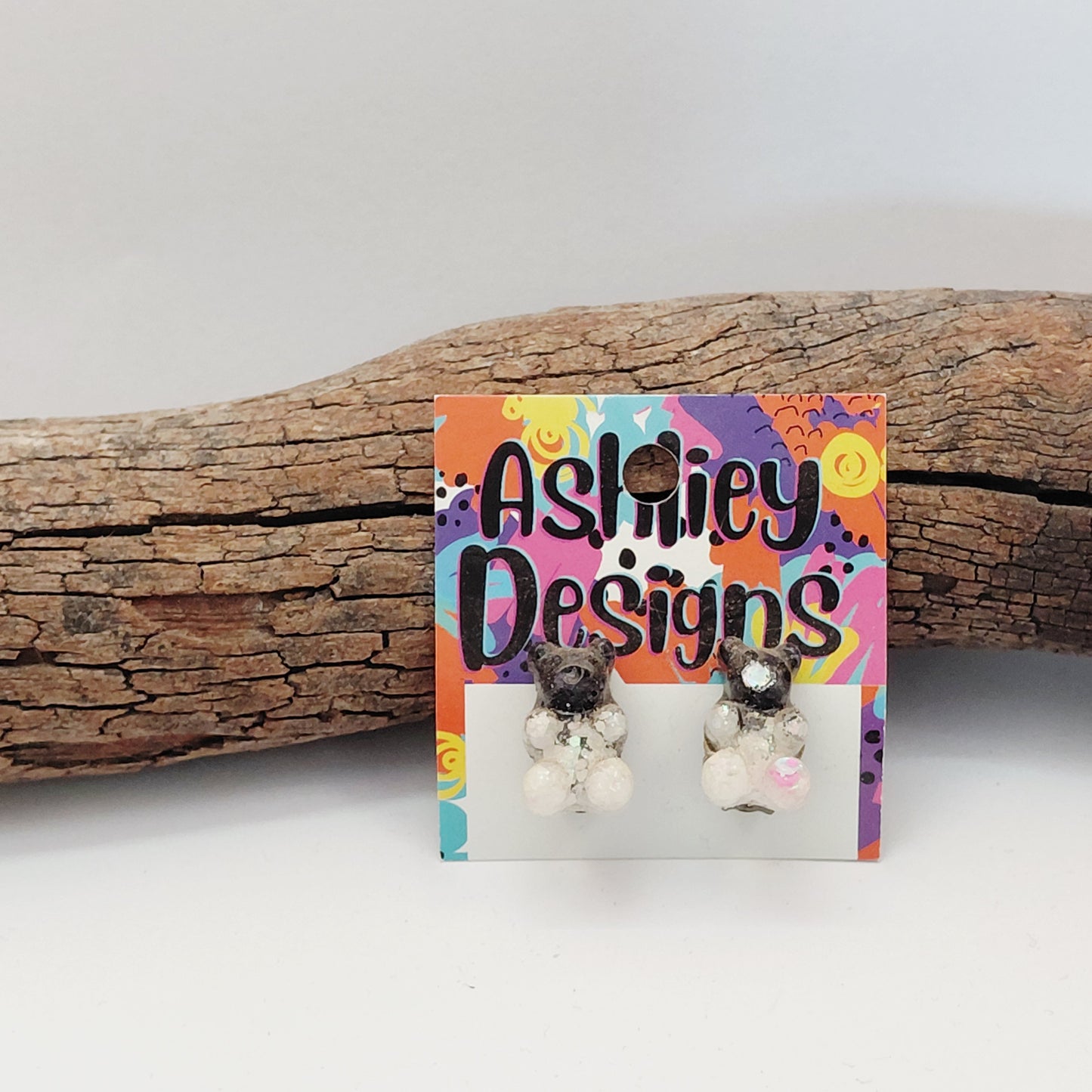 Large Resin Gummy Bear Clip-ons