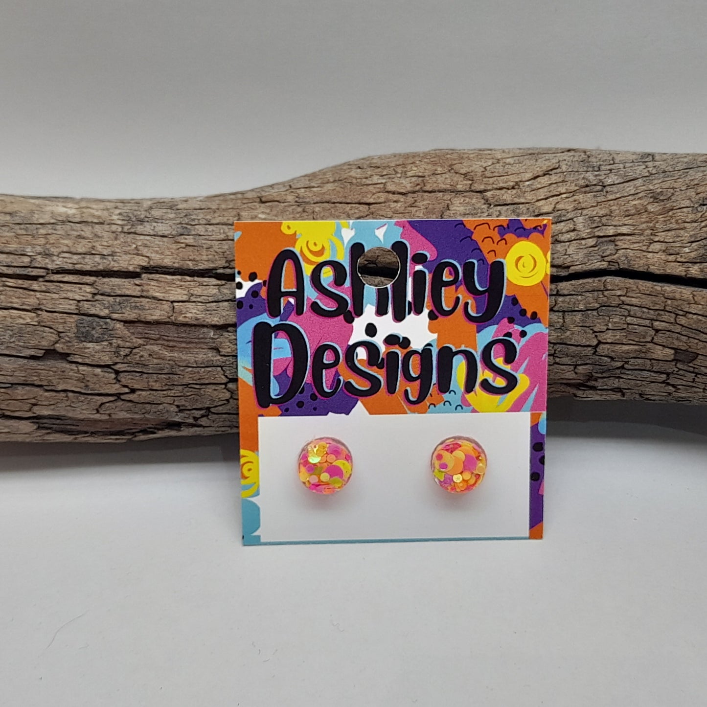 Small Boogie Nights Glitter Studs