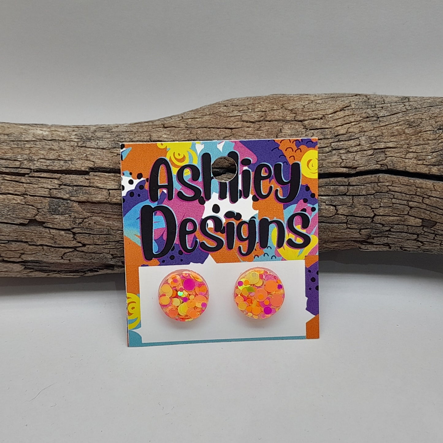 Large Boogie Nights Glitter Studs