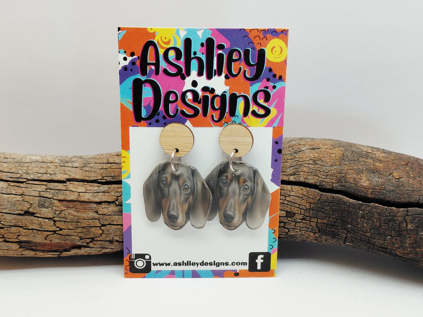 Dachshund Dangle Earrings