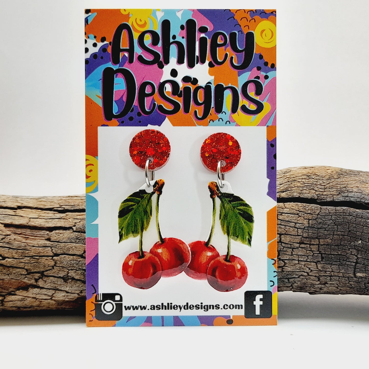 Cherry Dangle Earrings
