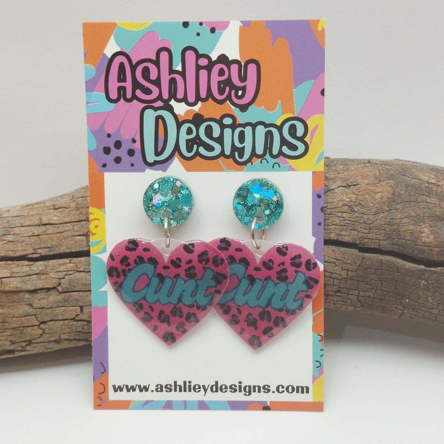 Adult Theme Dangle Earrings