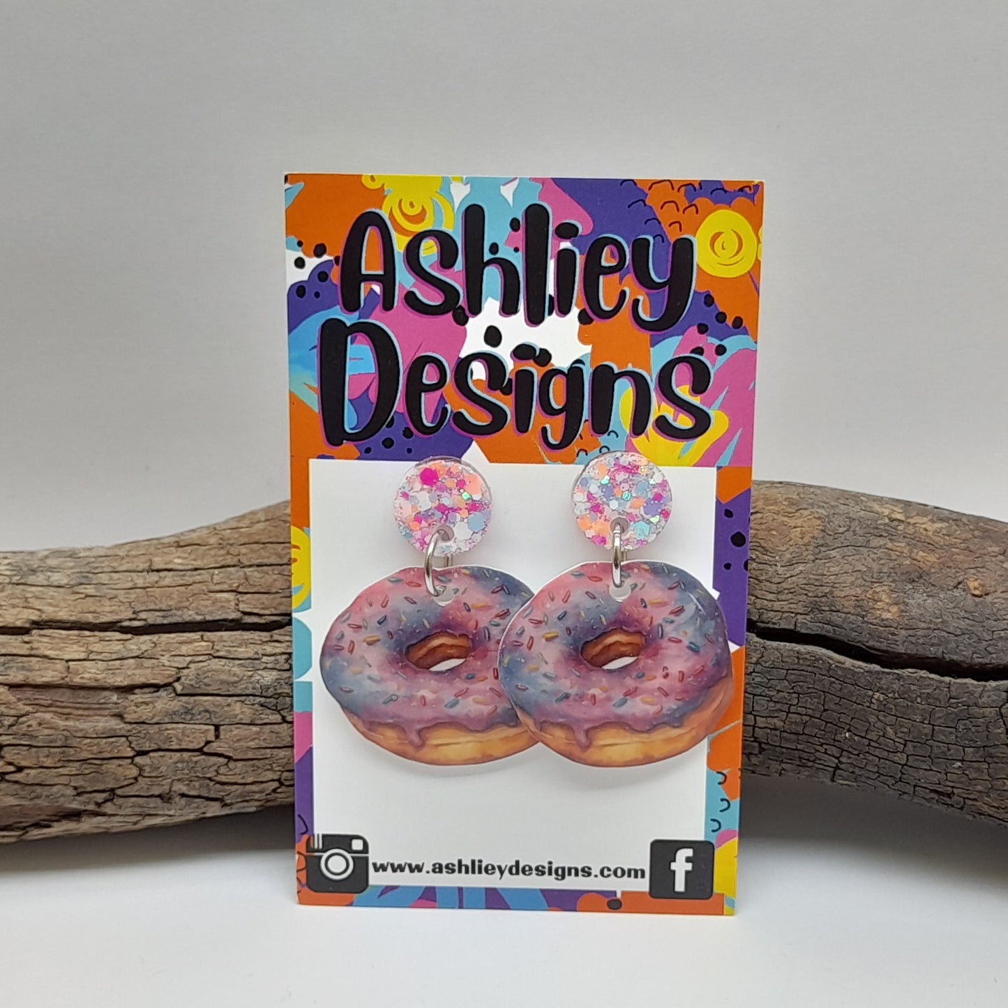 Donut Dangle Earrings