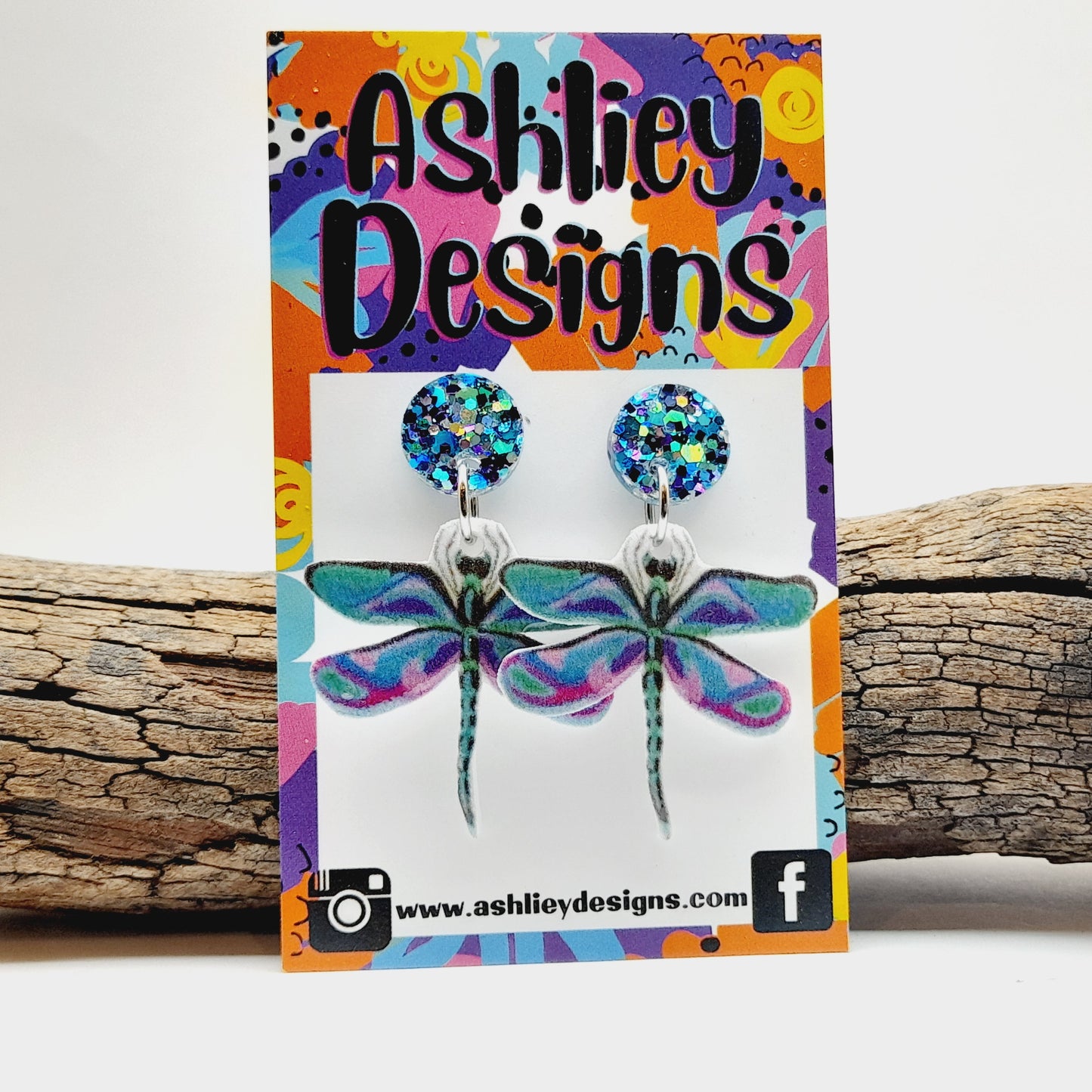 Dragonfly Dangle Earrings