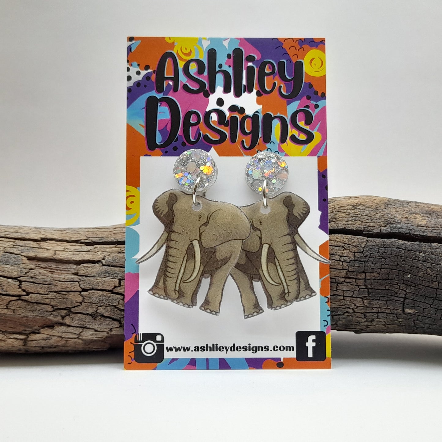Elephant Dangle Earrings