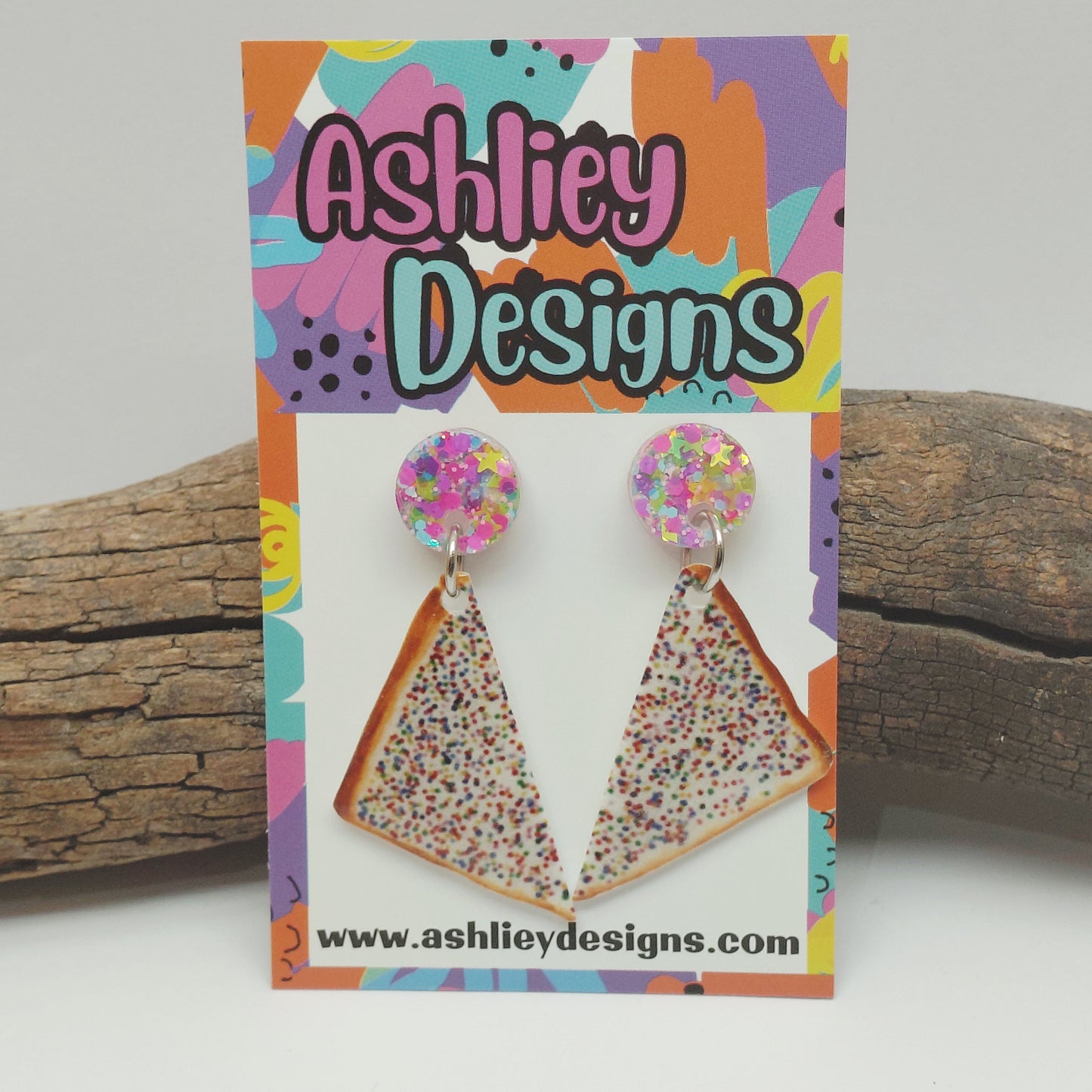 Fairy Bread Dangle Earrings