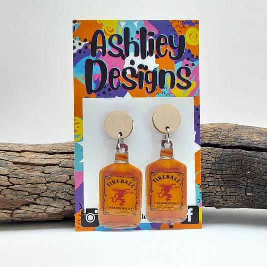 Fireball Dangle Earrings