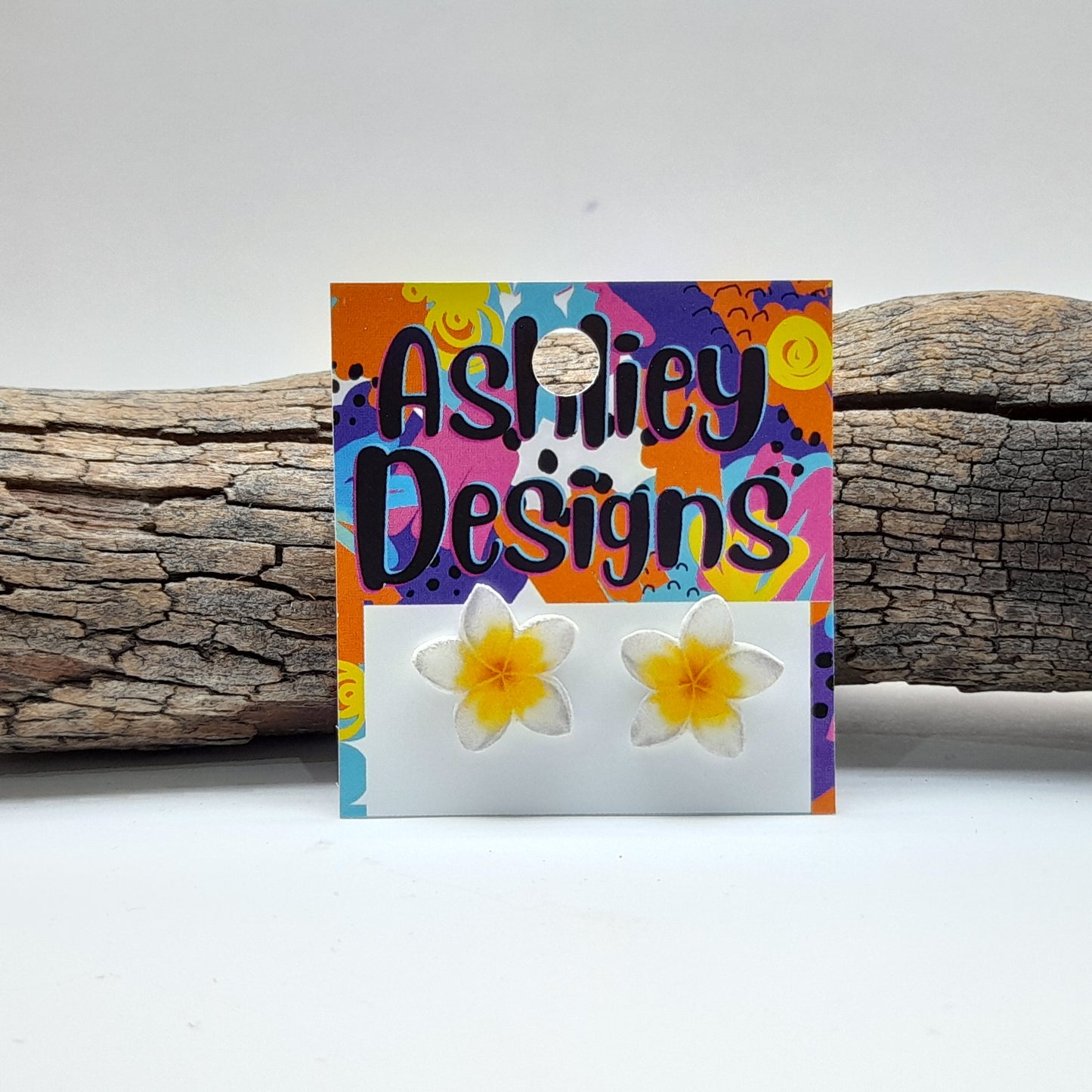 Frangipani Studs