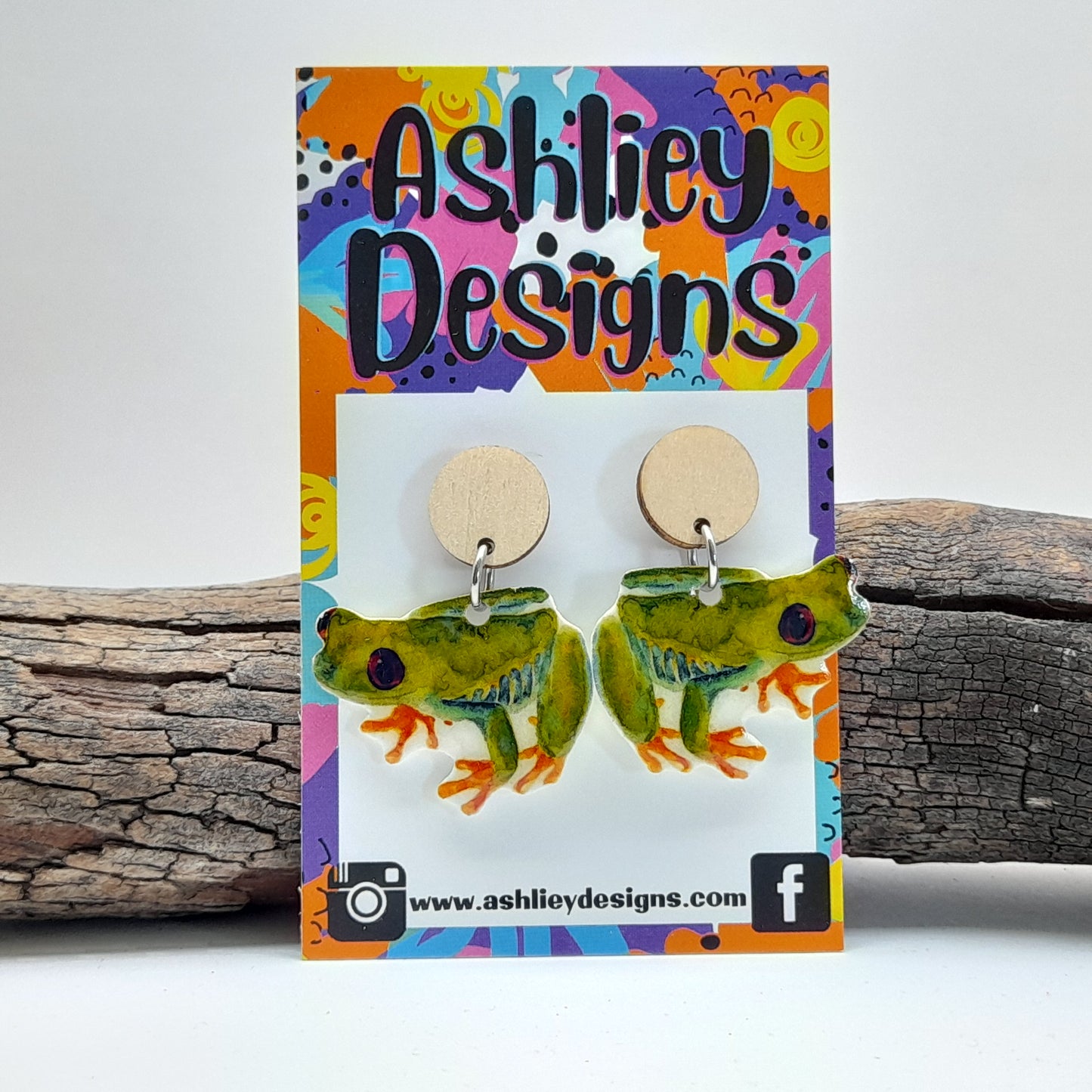 Frog Dangle Earrings
