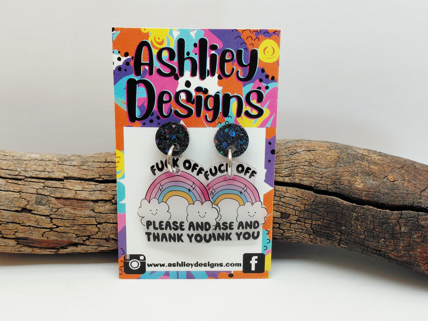 Adult Theme Dangle Earrings