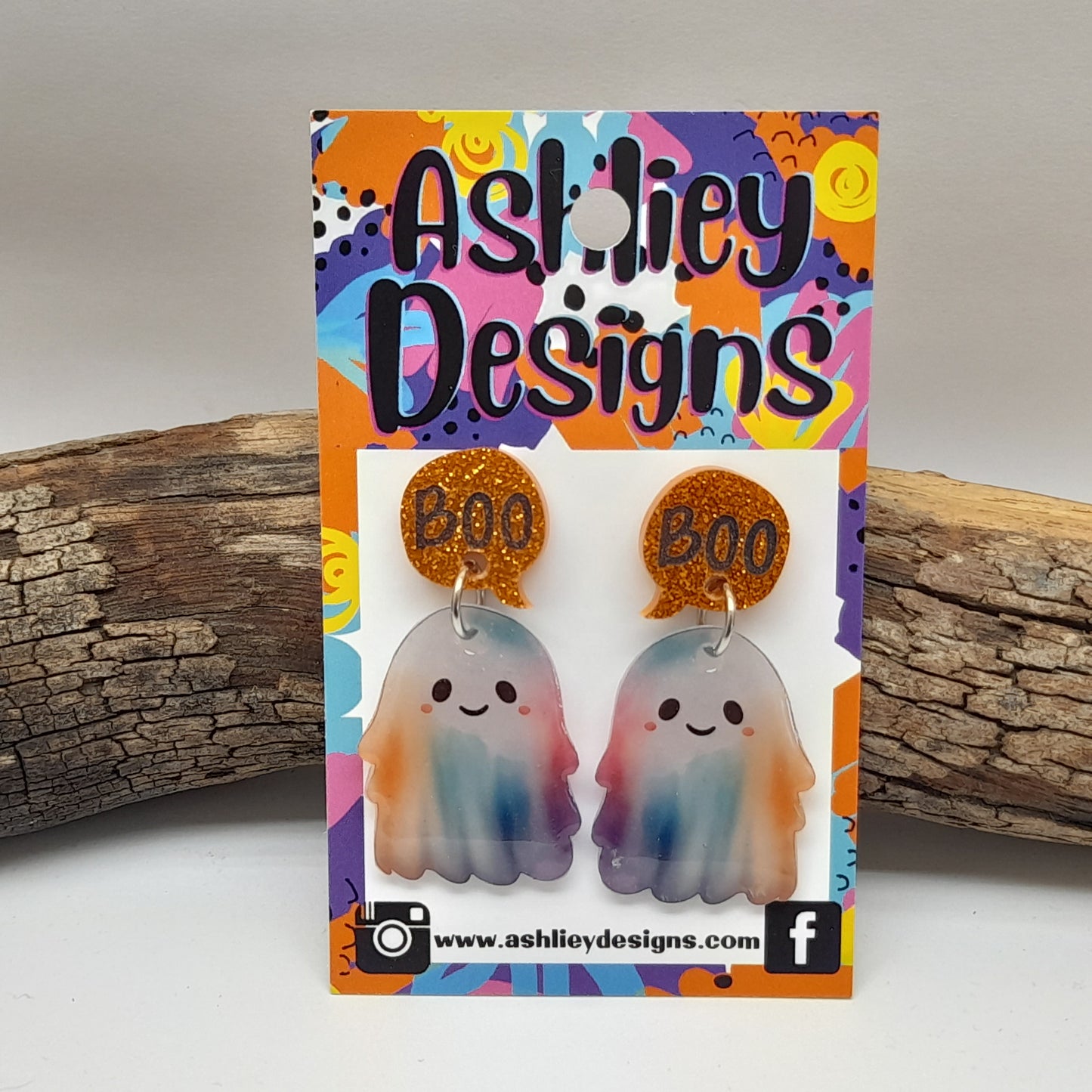Ghost Dangle Earrings