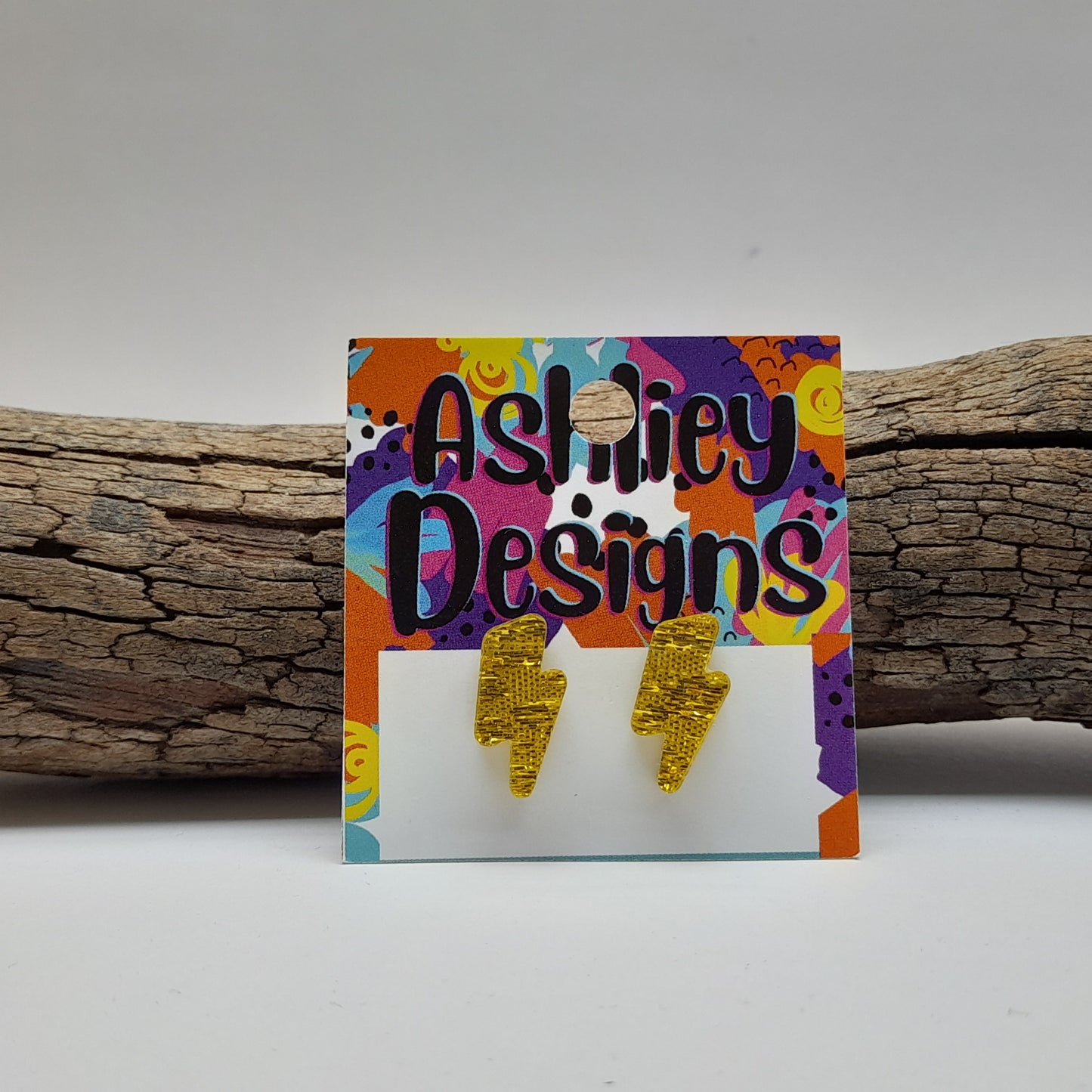 Lightning Bolt Studs