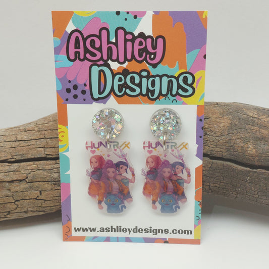 K-Pop Demon Hunters Dangle Earrings