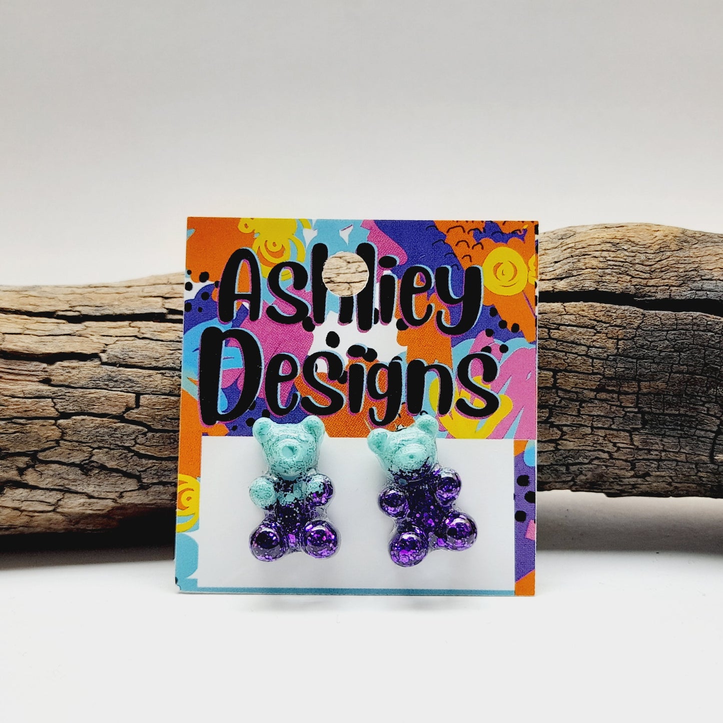 Large Gummy Bear Studs