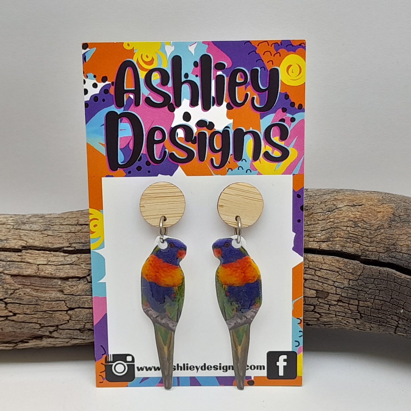 Lorikeet Dangle Earrings