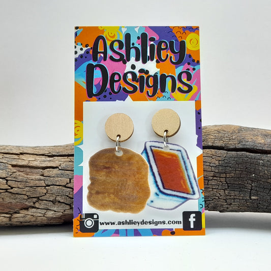Nugget/Dip Dangle Earrings