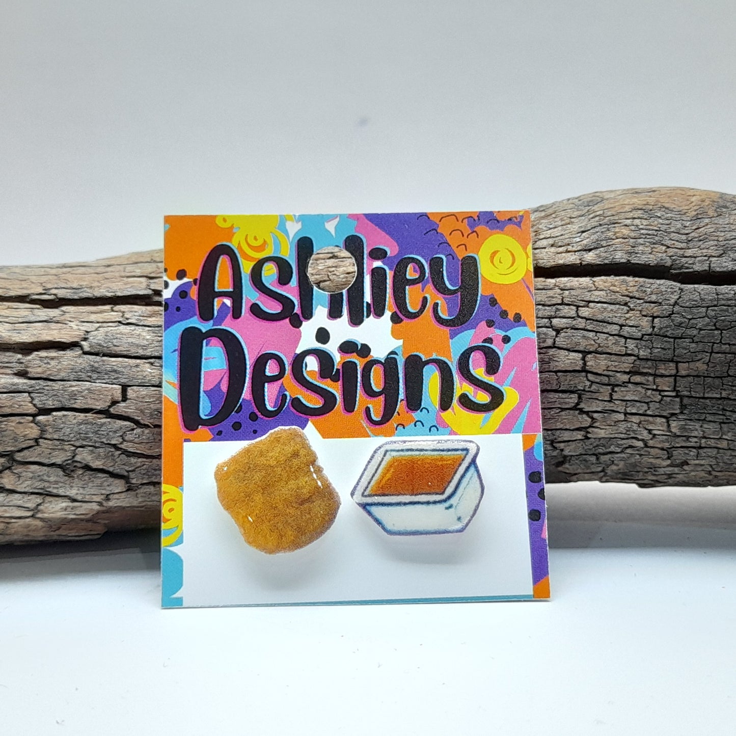 Chicken Nugget/Dip Studs