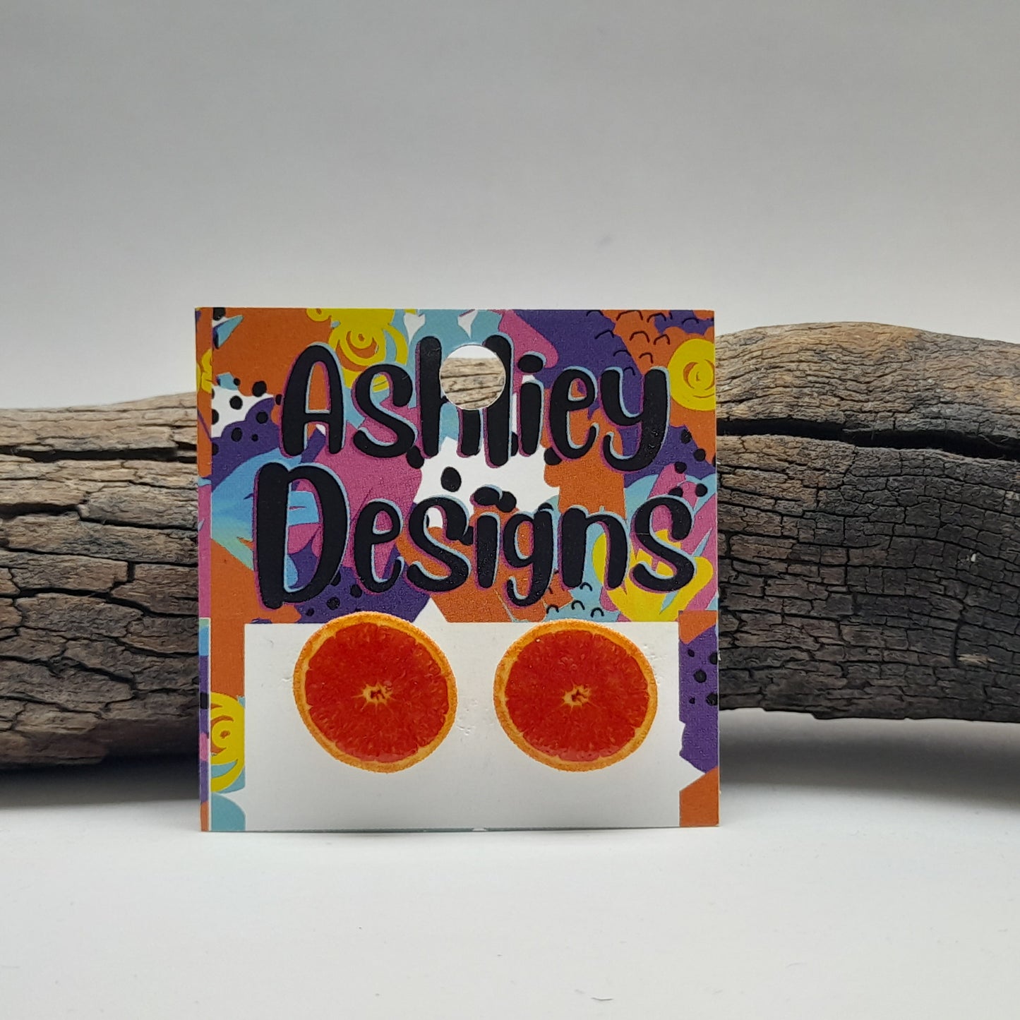 Orange Slice Studs