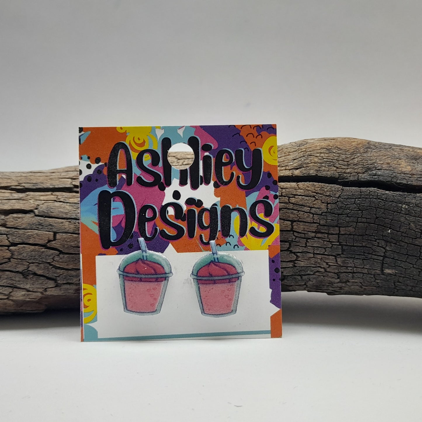 Pink Drink Studs