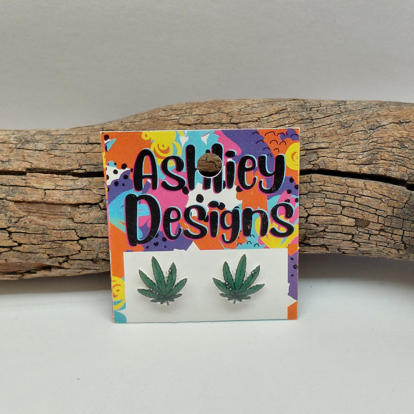 Pot Leaf Studs