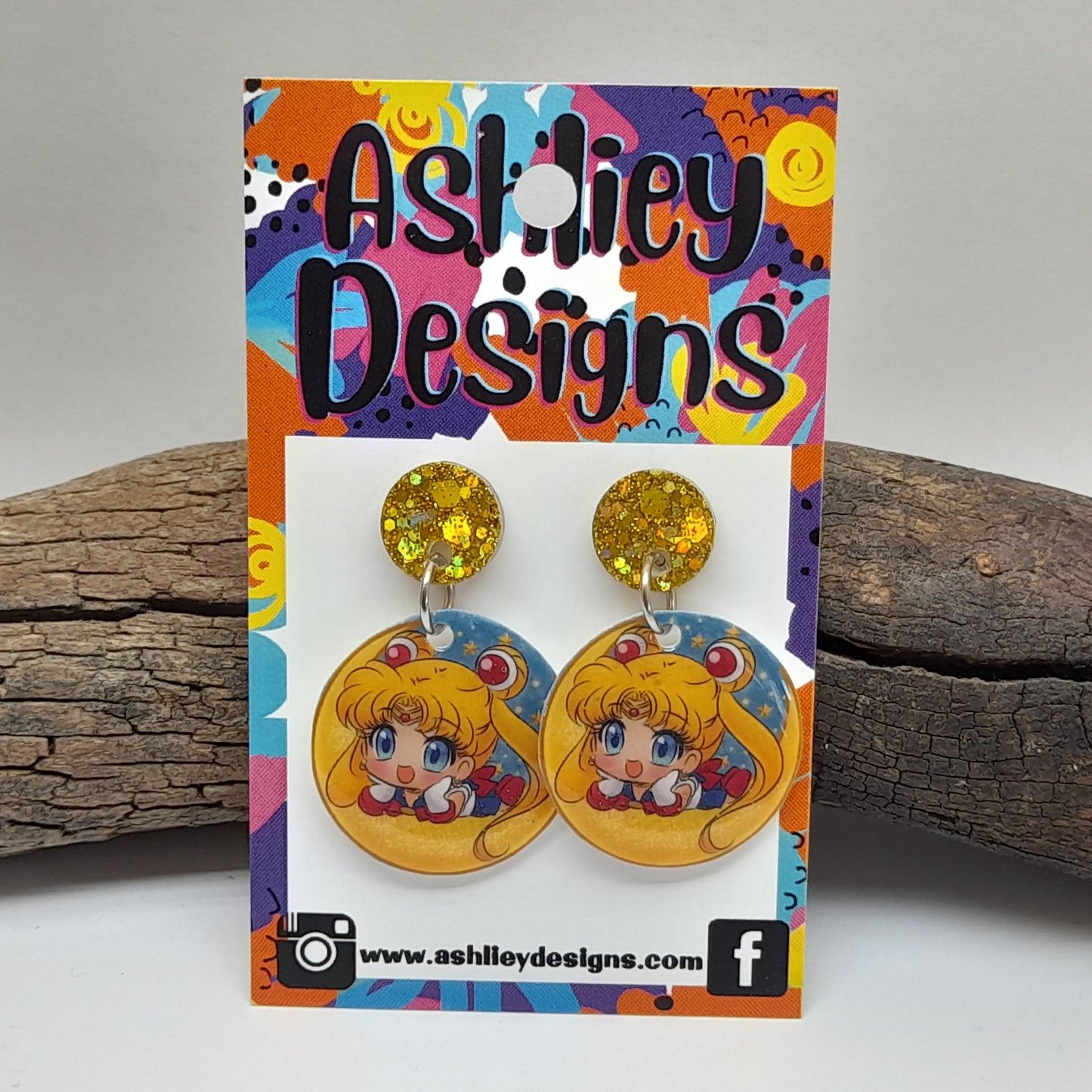 Sailor Moon Dangle Earrings
