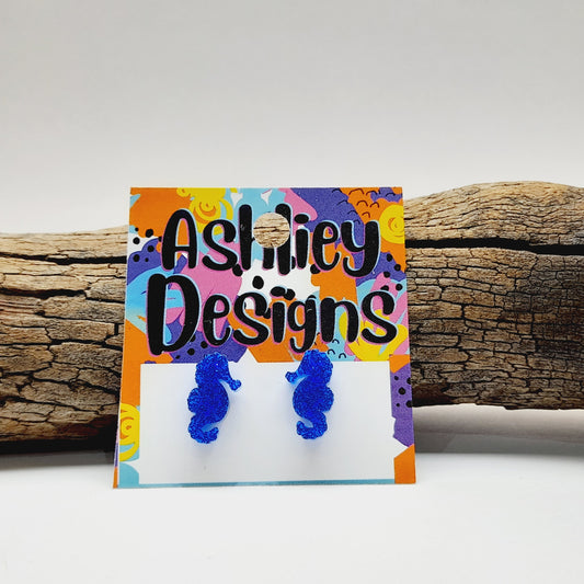 Seahorse Studs