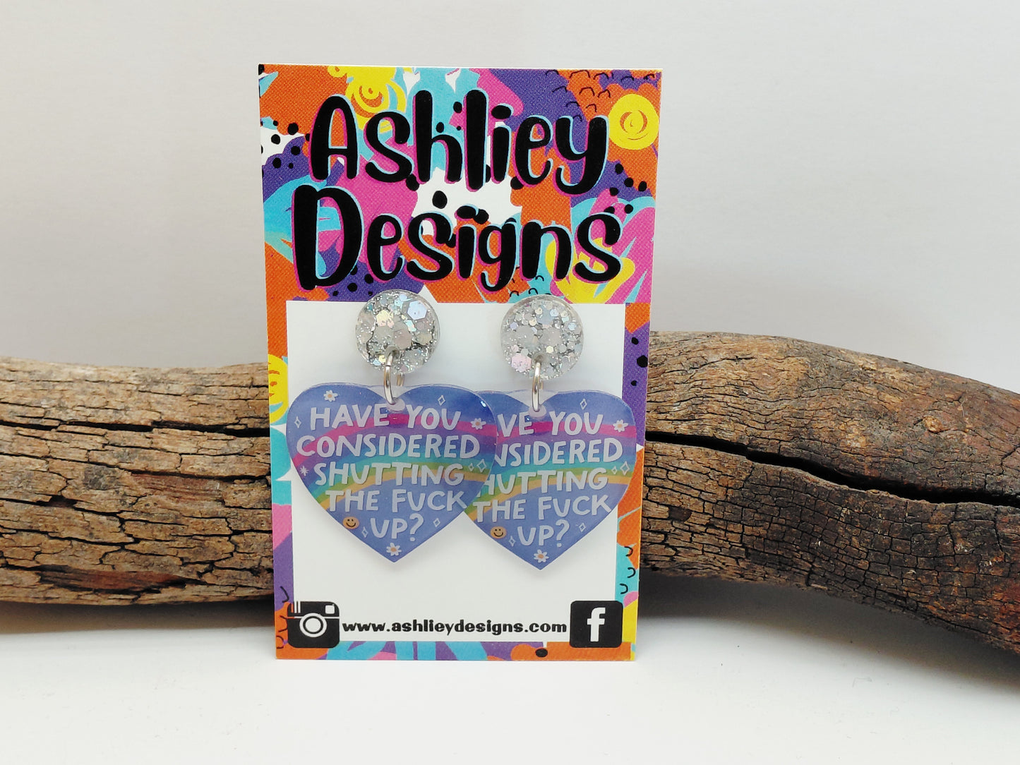 Adult Theme Dangle Earrings