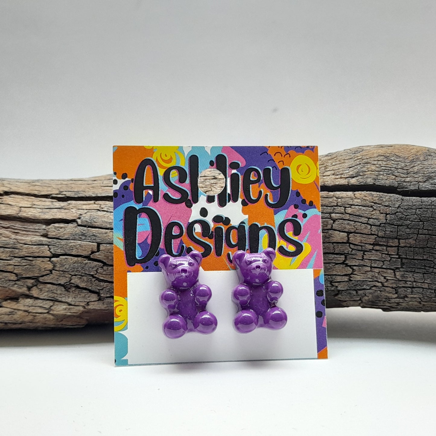 Large Gummy Bear Studs