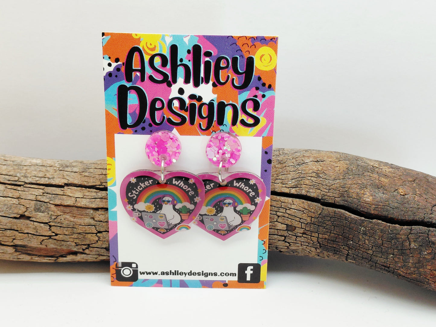 Adult Theme Dangle Earrings
