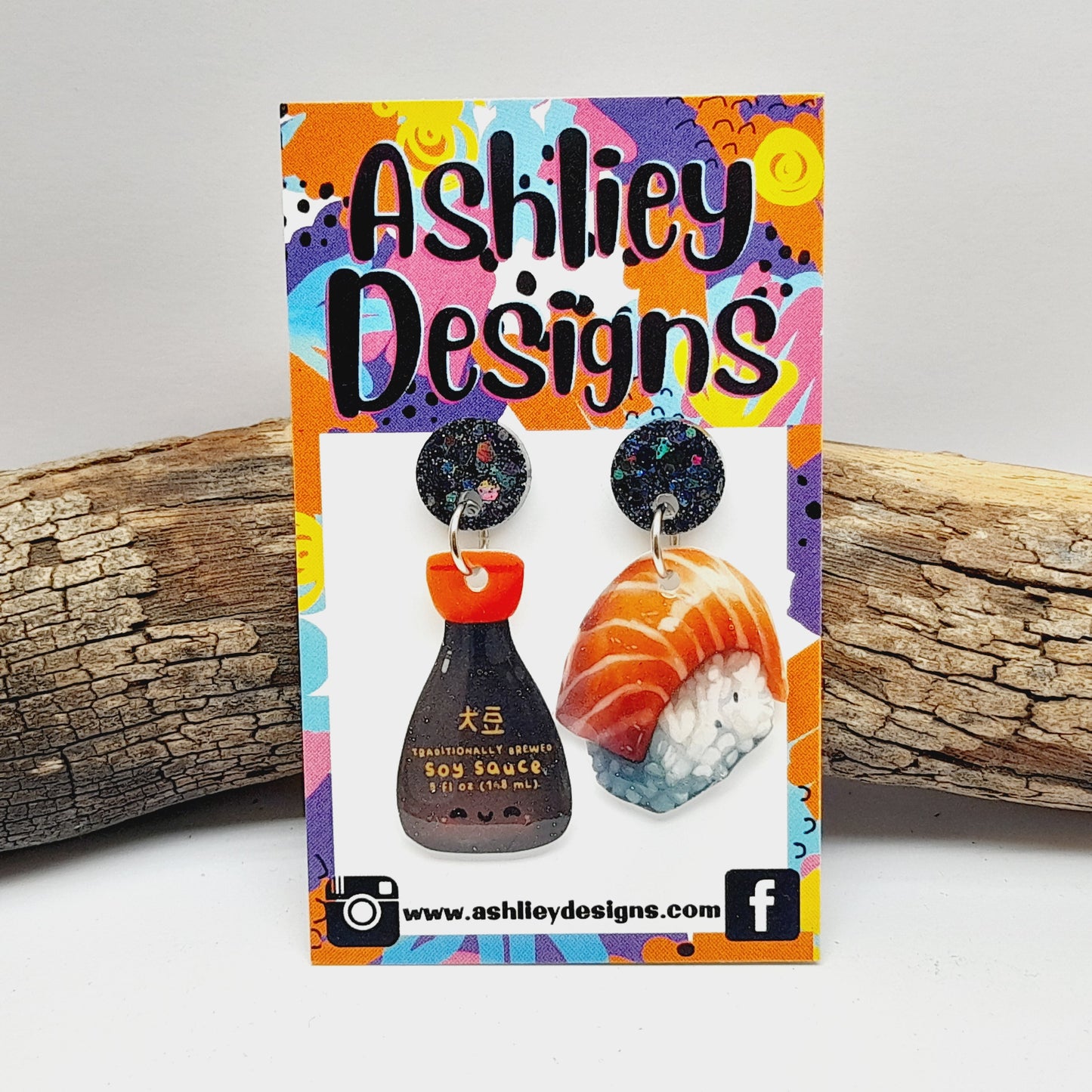 Sushi Dangle Earrings