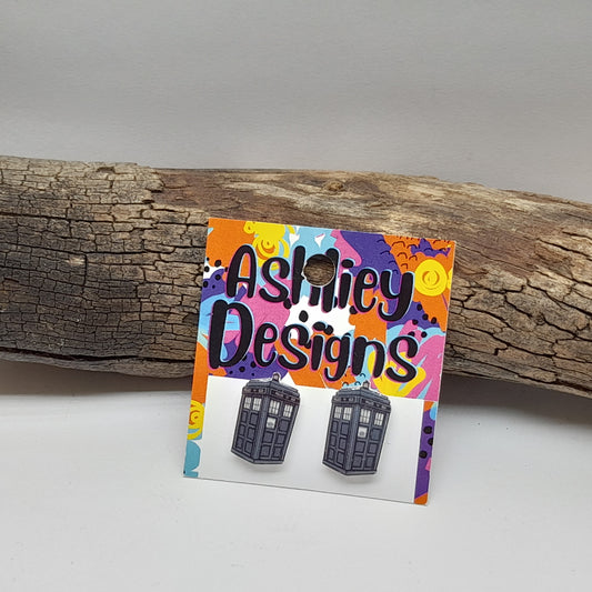 Tardis Studs