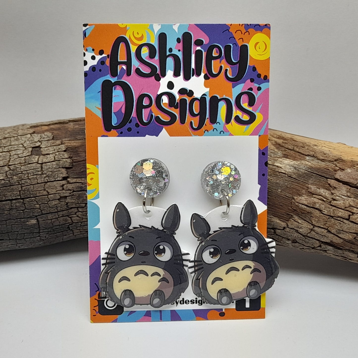 Totoro Dangle Earrings