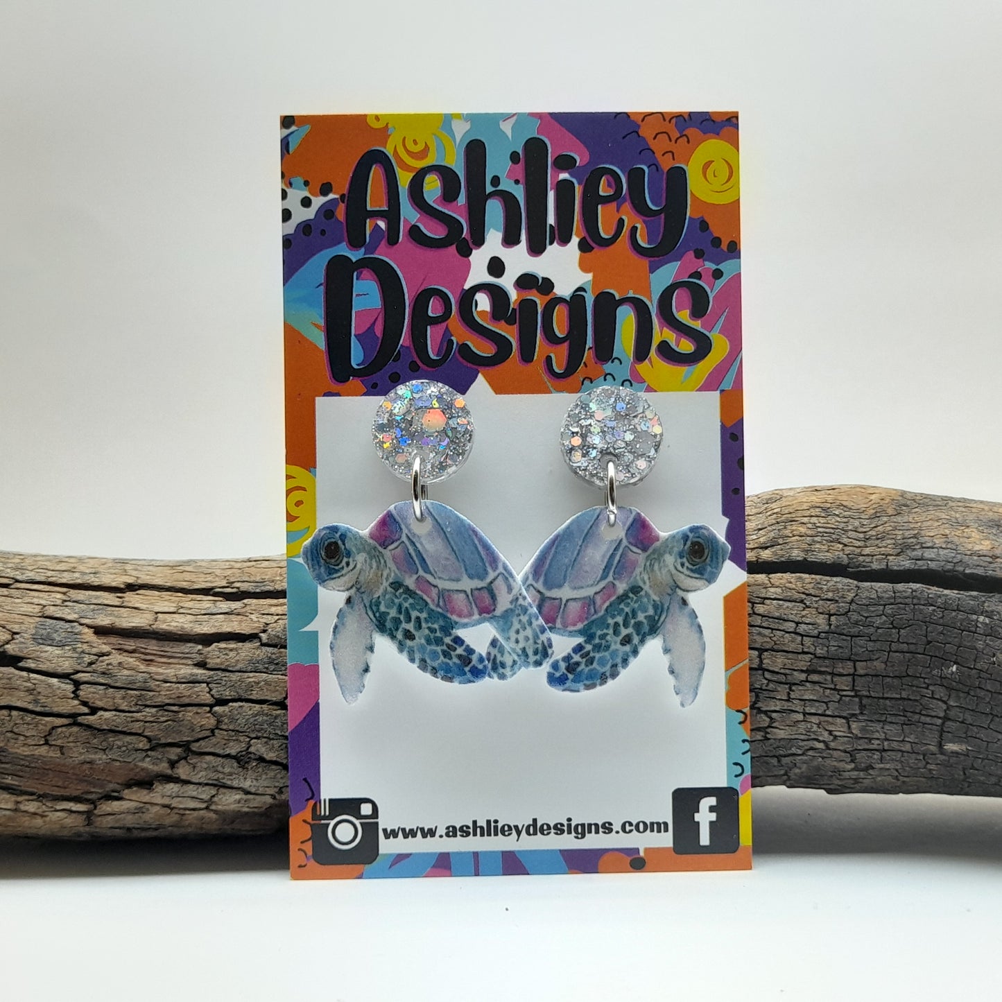 Turtle Dangle Earrings