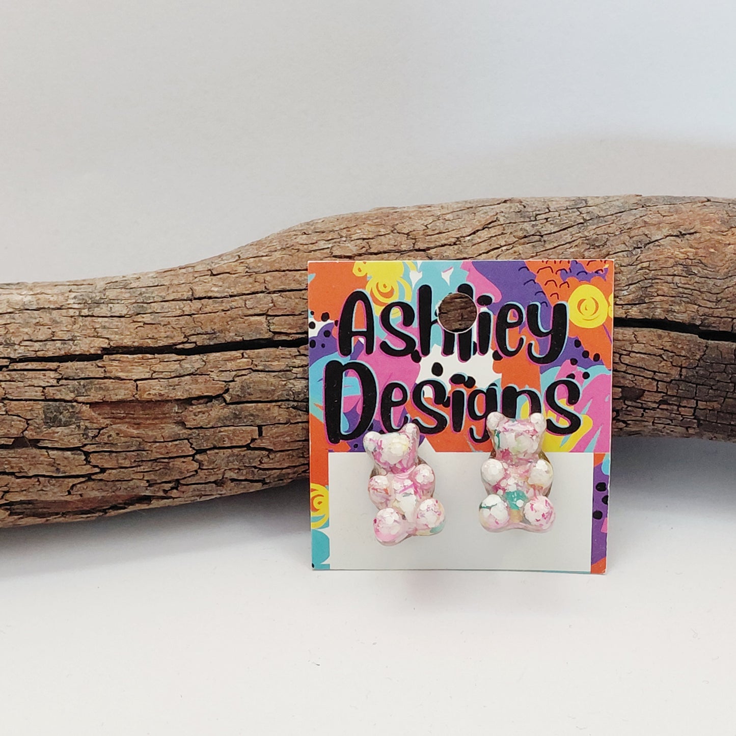 Large Resin Gummy Bear Clip-ons