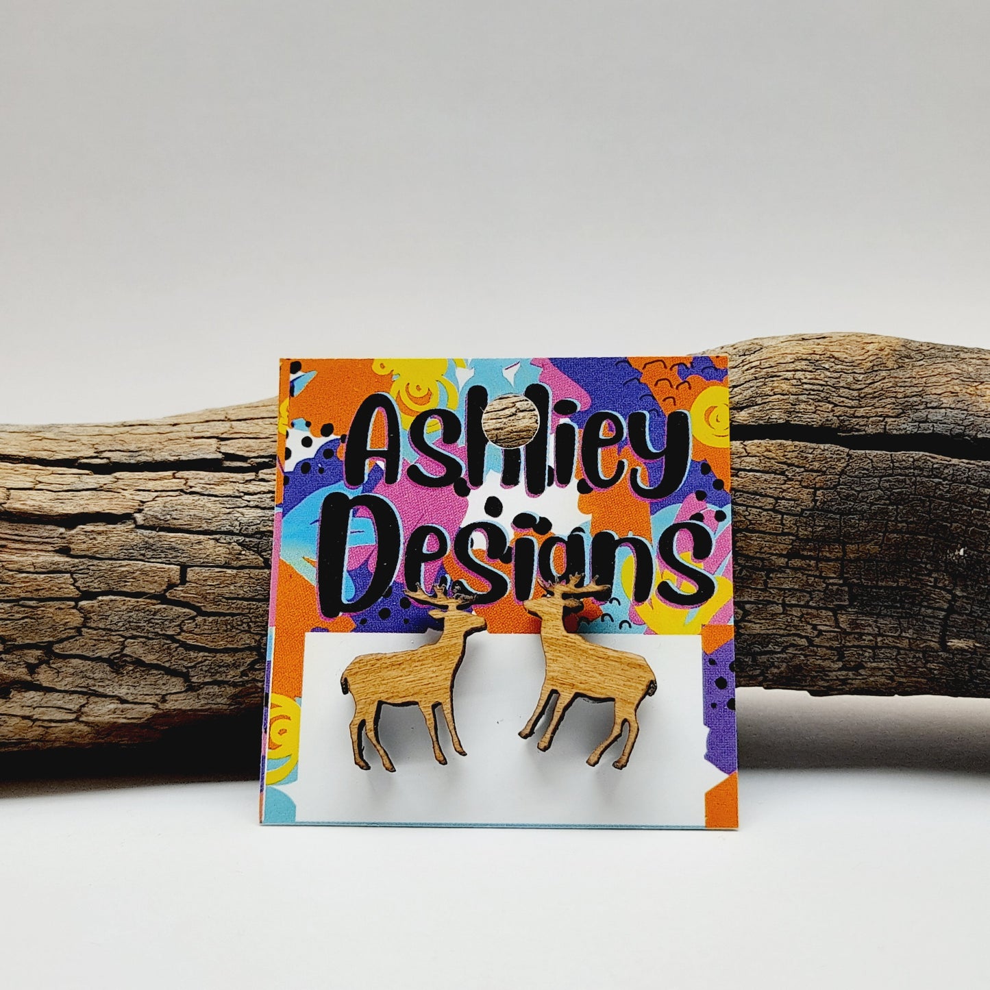 Wood Deer Studs