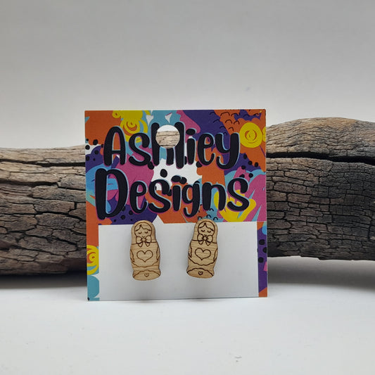 Russian Doll Studs